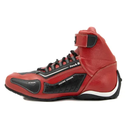 Sapatilha p/ Kart Atron Shoes 313 Vermelho (Couro).