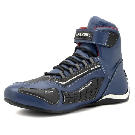 Sapatilha p/ Kart Atron Shoes 313 Azul (Couro).