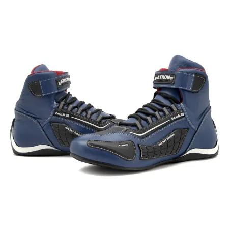 Sapatilha p/ Kart Atron Shoes 313 Azul (Couro).