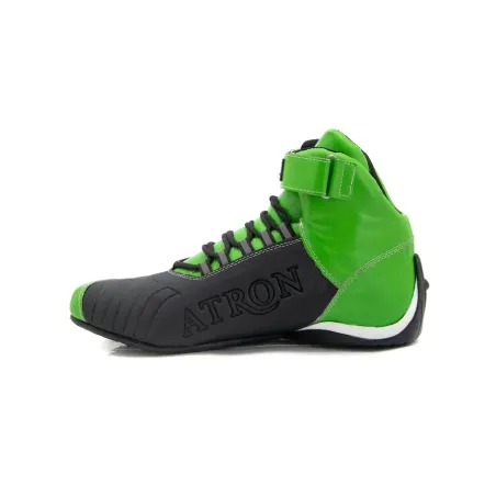 Sapatilha p/ Kart Atron Shoes 313 Verde (Couro).