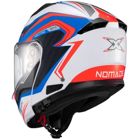 Capacete Texx Kratos Nomade Todas as Cores (Viseira Solar).