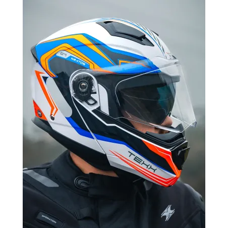 Capacete Texx Kratos Nomade Todas as Cores (Viseira Solar).