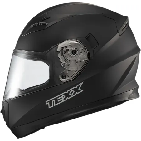 Capacete Texx Strike Solido Preto Fosco.